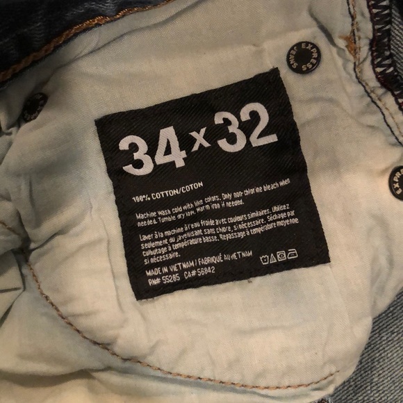Set of Two pair of Men’s jeans - Express 34x32 - Picture 4 of 10